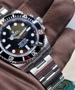 Durable Fake Rolex Submariner 114060 Caliber 3130 Automatic Movement 40mm Steel Case Mens/unisex Watch