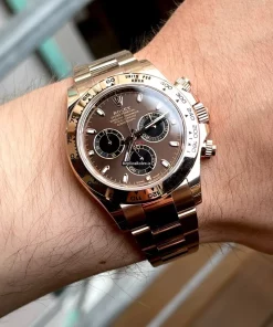 Superior Replica Rolex Daytona 116505 Caliber 4130 Automatic Movement 40mm Rose Gold Case Mens/unisex Watch