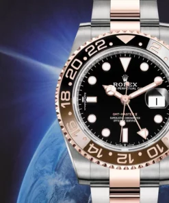 Well Made Fake Rolex Gmt-master II 126711chnr Caliber 3285 Automatic Movement 40mm Gold/steel Case Mens/unisex Watch