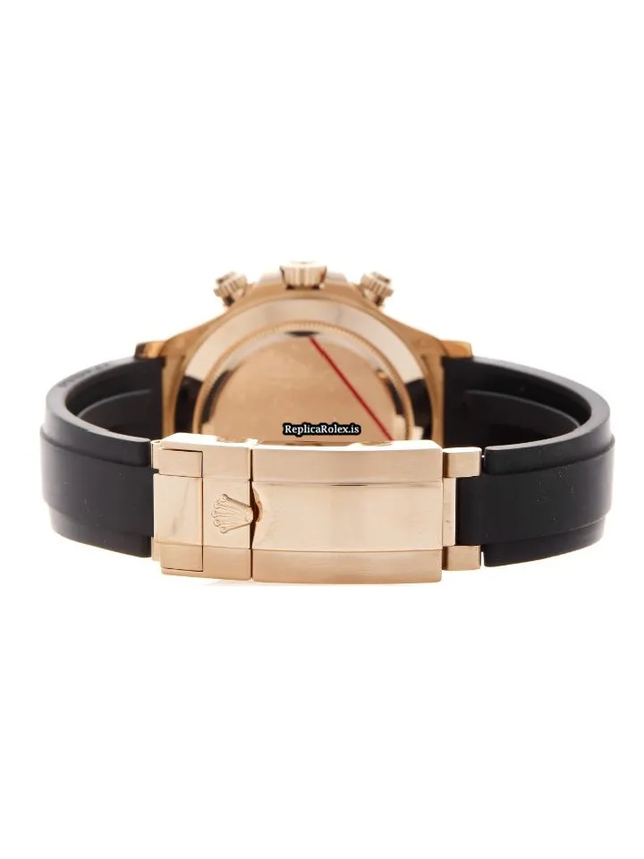 Amazing Fake Rolex Daytona 116515ln Caliber 4130 Automatic Movement 40mm Rose Gold Case Mens/unisex Watch - Image 5