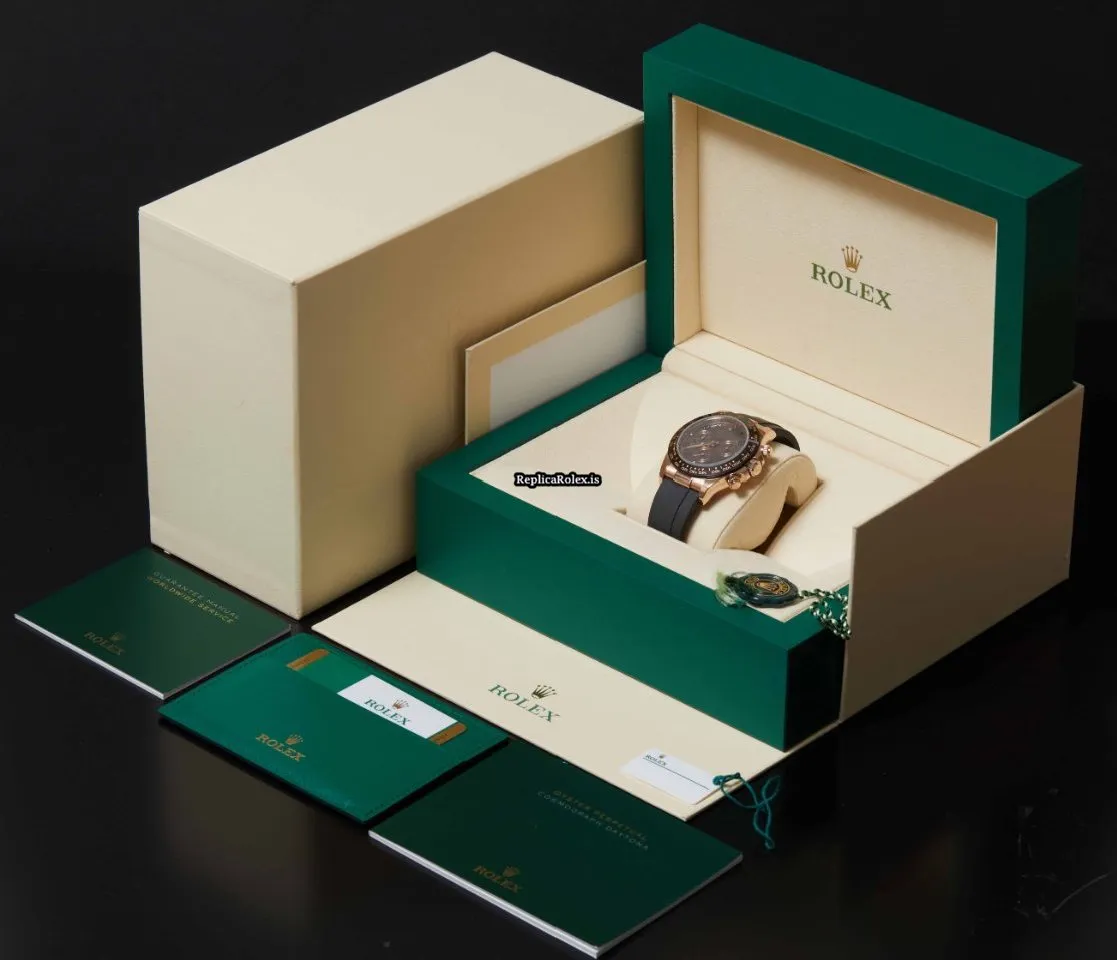 Amazing Fake Rolex Daytona 116515ln Caliber 4130 Automatic Movement 40mm Rose Gold Case Mens/unisex Watch - Image 7