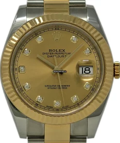Epic Fakes Rolex Datejust 126333 Caliber 3235 Automatic Movement 41mm Steel Case Mens/unisex Watch