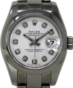 Luxury Replica Rolex Lady-datejust 179160 Caliber 2235 Automatic Movement 26mm Steel Case Womens Watch