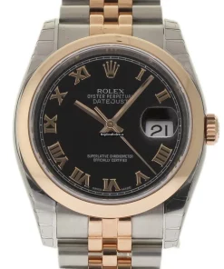 Luxury Fake Rolex Datejust 116201 Caliber 3135 Automatic Movement 36mm Steel Case Mens/unisex Watch