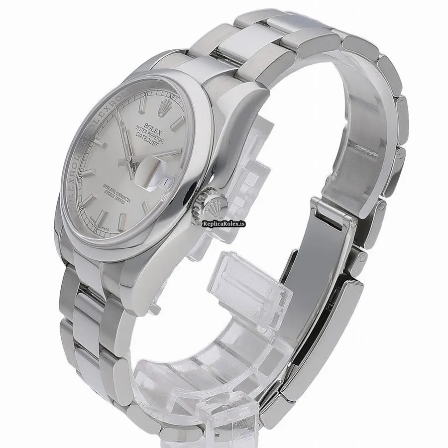 Incredible Copies Rolex Datejust 116200 Caliber 3135 Automatic Movement 36mm Steel Case Watch - Image 5