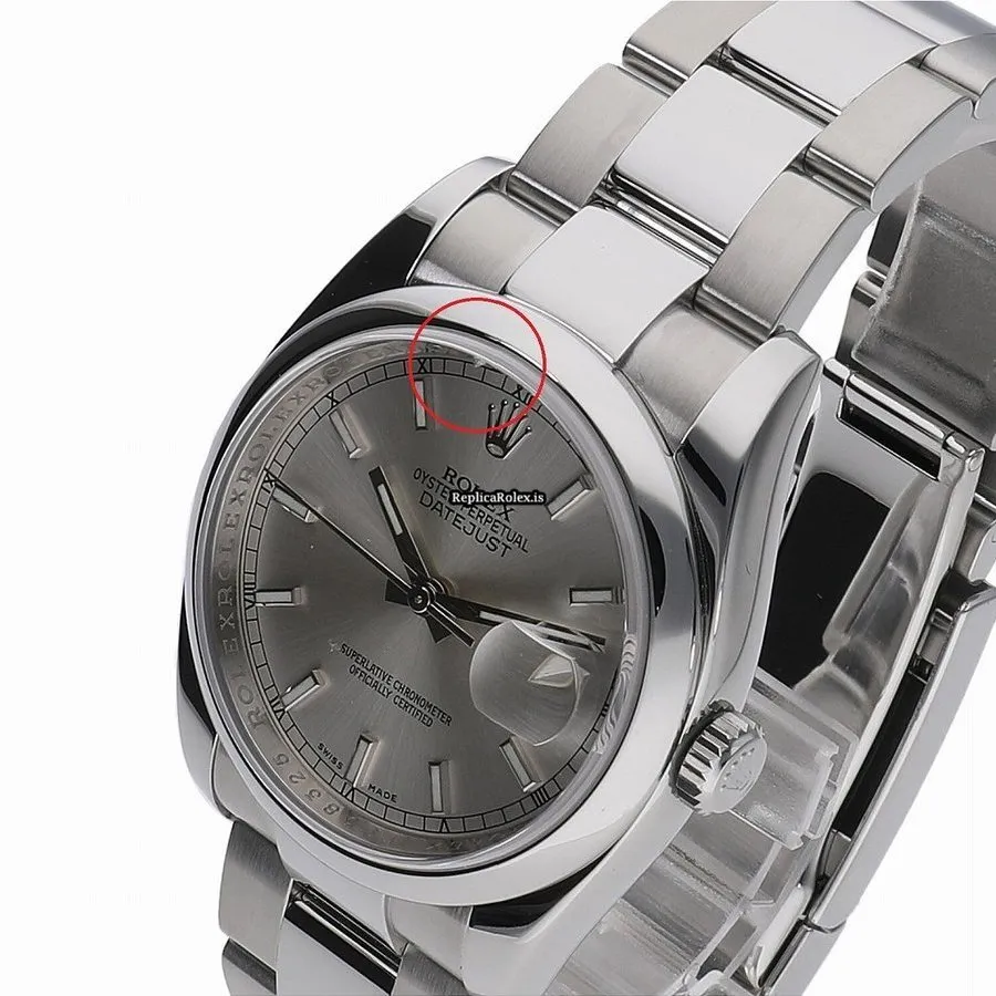 Incredible Copies Rolex Datejust 116200 Caliber 3135 Automatic Movement 36mm Steel Case Watch - Image 6