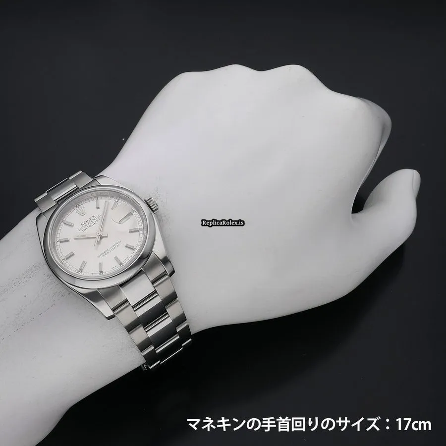 Incredible Copies Rolex Datejust 116200 Caliber 3135 Automatic Movement 36mm Steel Case Watch - Image 8