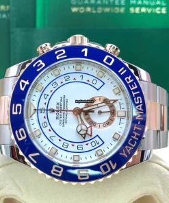 Marvellous Copies Rolex Yacht-master II 116681 Caliber 4161 Automatic Movement 44mm Gold/steel Case Mens/unisex Watch