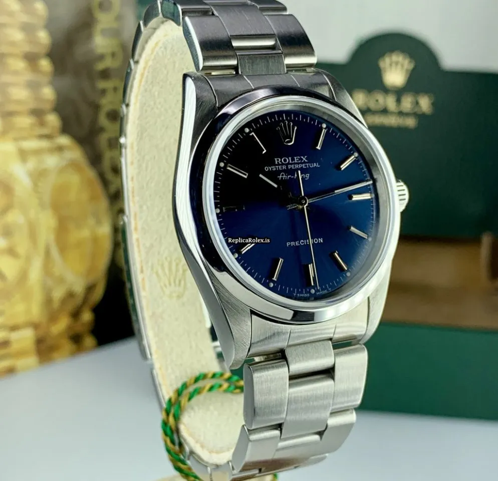 Special Replica Rolex Air King Precision 14000 Caliber 3000 Automatic Movement 34mm Steel Case Mens/unisex Watch - Image 3