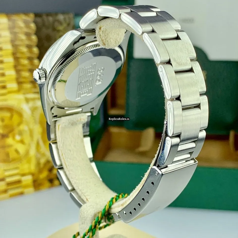 Special Replica Rolex Air King Precision 14000 Caliber 3000 Automatic Movement 34mm Steel Case Mens/unisex Watch - Image 5