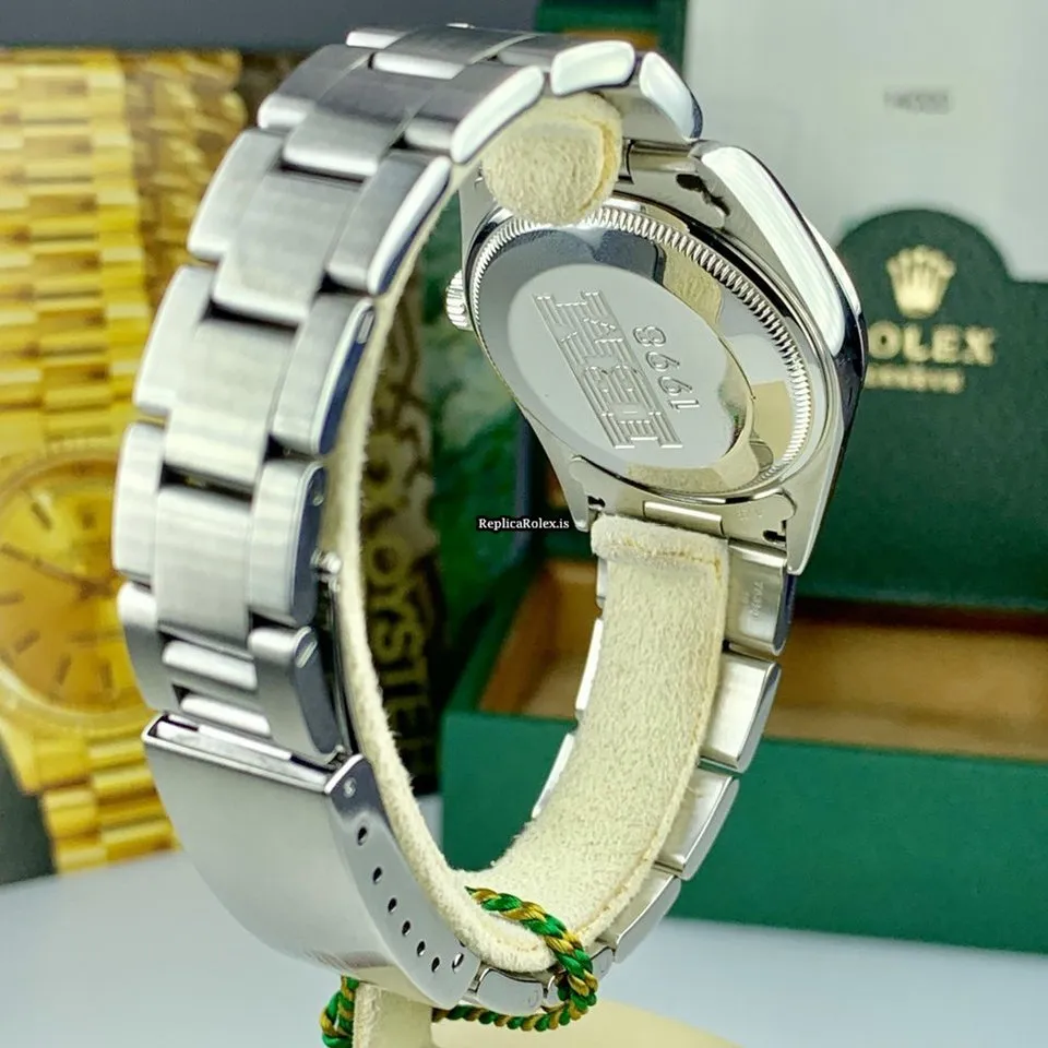 Special Replica Rolex Air King Precision 14000 Caliber 3000 Automatic Movement 34mm Steel Case Mens/unisex Watch - Image 6