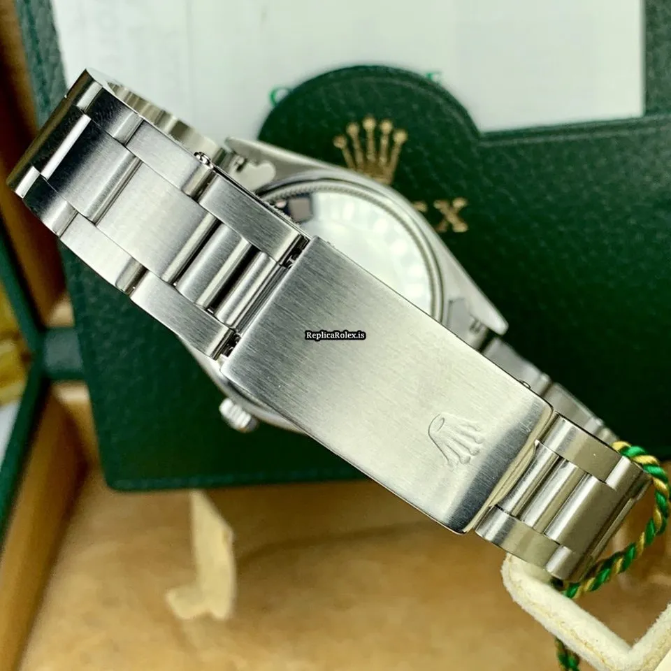 Special Replica Rolex Air King Precision 14000 Caliber 3000 Automatic Movement 34mm Steel Case Mens/unisex Watch - Image 8