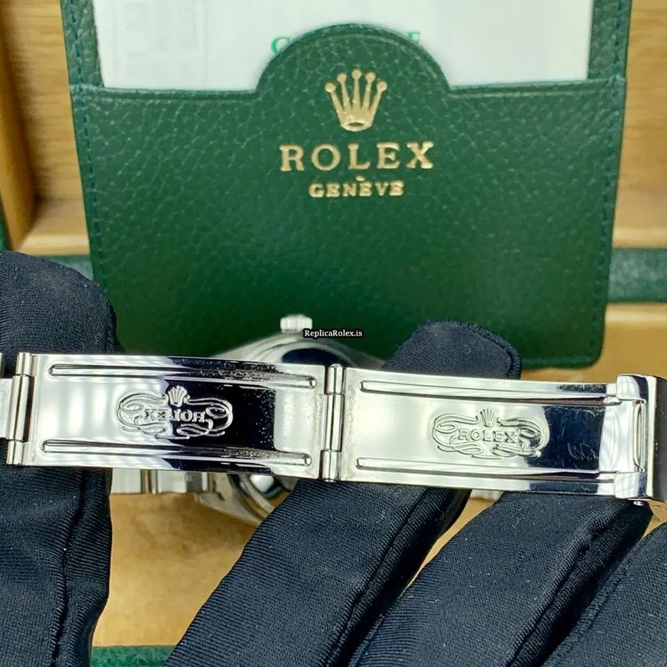 Special Replica Rolex Air King Precision 14000 Caliber 3000 Automatic Movement 34mm Steel Case Mens/unisex Watch - Image 9