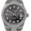 Terrific Replica Rolex Oyster Perpetual Date 15000 Automatic Movement 34mm Steel Case Womens Watch