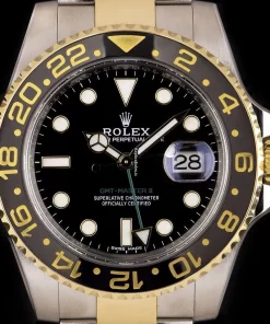 Awesome Copy Rolex Gmt-master II 116713ln Automatic Movement 40mm Gold/steel Case Mens/unisex Watch