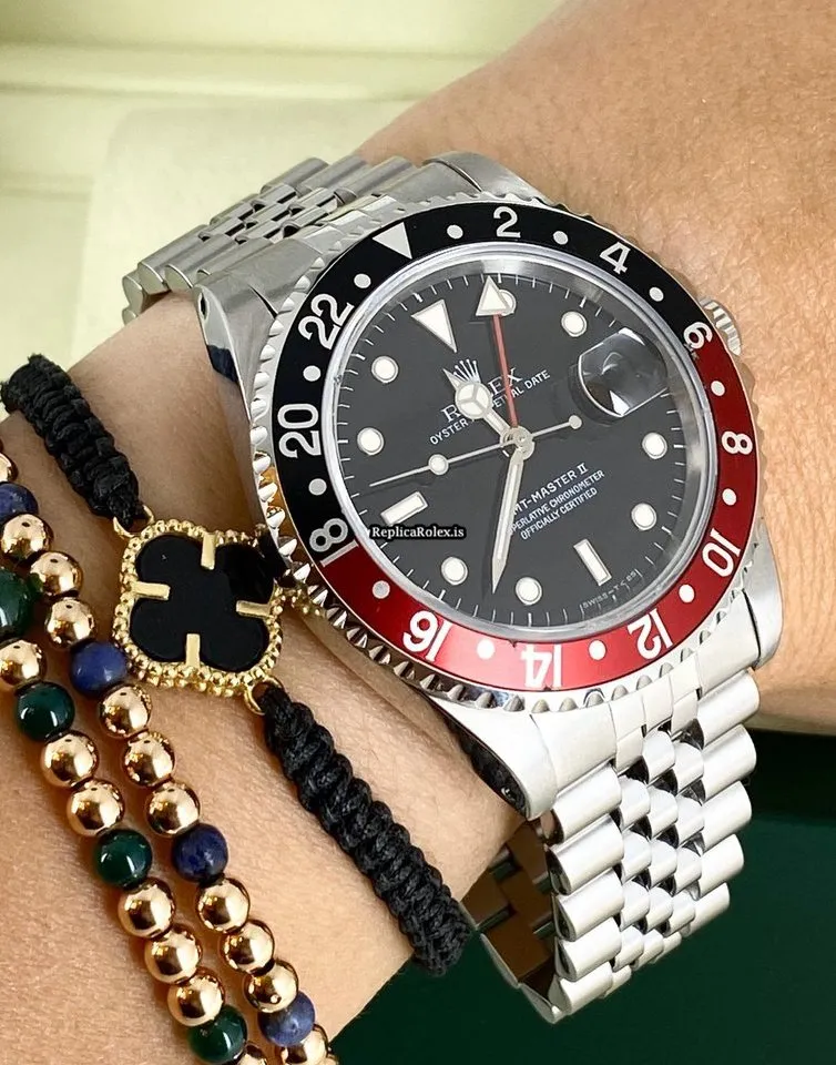 Popular Replica Rolex Gmt-master II 16710 Caliber 3185 Automatic Movement 40mm Steel Case Mens/unisex Watch