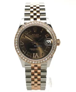 Marvellous Replica Rolex Lady-datejust 278381rbr Caliber 2236 Automatic Movement 31mm Gold/steel Case Womens Watch