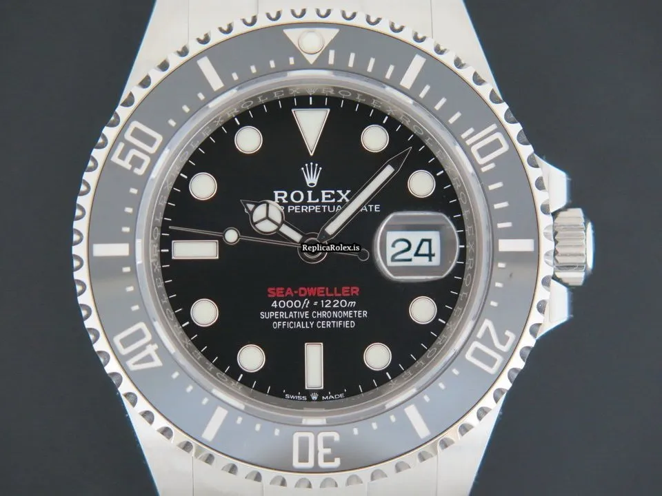 Stylish Fake Rolex Sea-dweller 126600 Automatic Movement 43mm Steel Case Mens/unisex Watch - Image 2