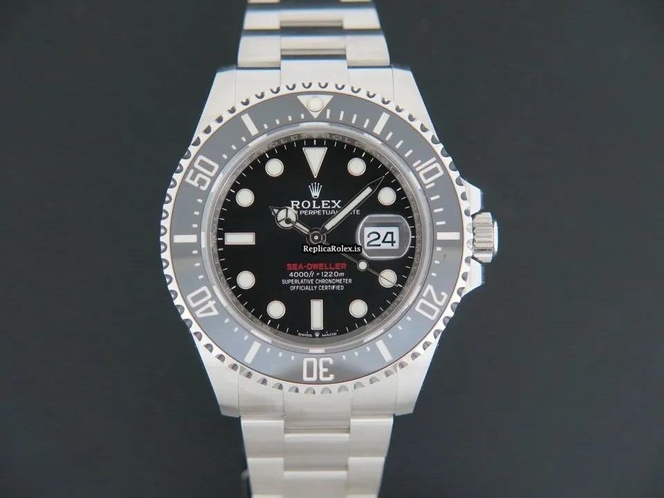Stylish Fake Rolex Sea-dweller 126600 Automatic Movement 43mm Steel Case Mens/unisex Watch - Image 3