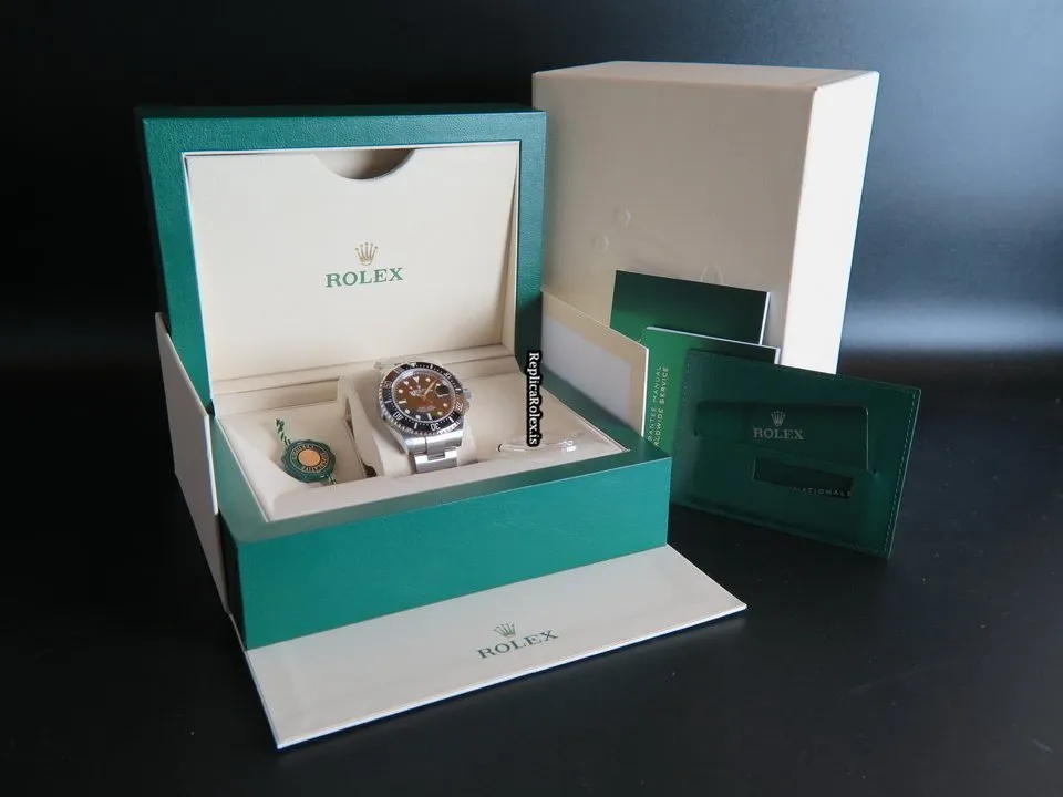 Stylish Fake Rolex Sea-dweller 126600 Automatic Movement 43mm Steel Case Mens/unisex Watch - Image 4