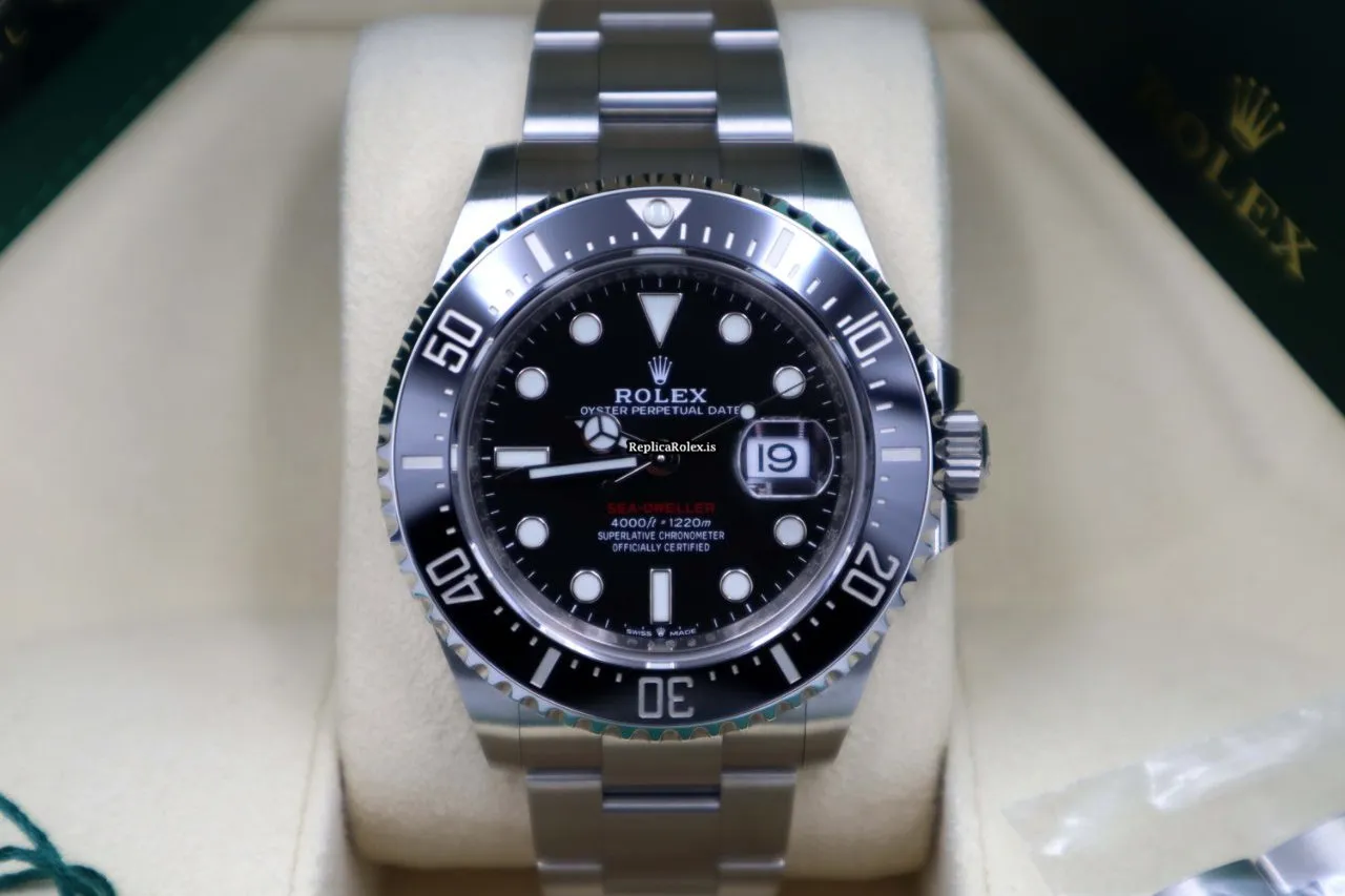 Wonderful Replica Rolex Sea-dweller 126600 Caliber 3235 Automatic Movement 43mm Steel Case Mens/unisex Watch - Image 4