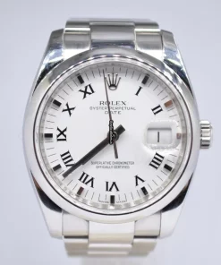 Pleasing Replica Rolex Oyster Perpetual Date 115200 Caliber 3135 Automatic Movement 34mm Steel Case Mens/unisex Watch