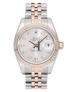 Offering Replica Rolex Lady-datejust 179171g Caliber 2235 Automatic Movement 26mm Gold/steel Case Watch