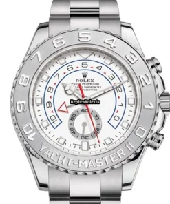 Nice Replica Rolex Yacht-master II 116689 Automatic Movement 44mm White Gold Case Mens/unisex Watch