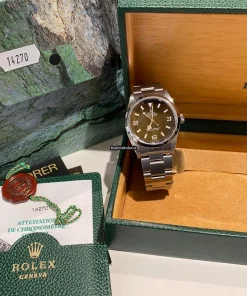 Great Copies Rolex Explorer 14270 Caliber 3000 Automatic Movement 36x43mm Steel Case Mens/unisex Watch