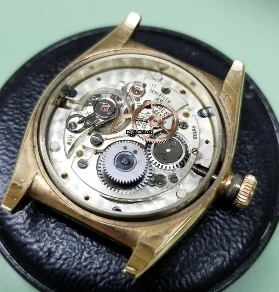 Epic Clone Rolex Bubble Back 3131 A296 Automatic Movement 32x35x39mm Rose Gold Case Mens/unisex Watch - Image 13