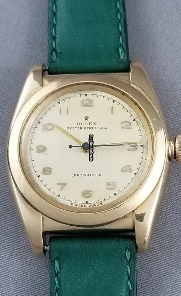 Epic Clone Rolex Bubble Back 3131 A296 Automatic Movement 32x35x39mm Rose Gold Case Mens/unisex Watch - Image 5