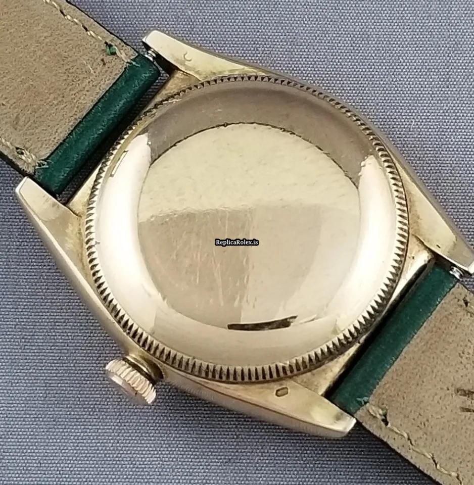 Epic Clone Rolex Bubble Back 3131 A296 Automatic Movement 32x35x39mm Rose Gold Case Mens/unisex Watch - Image 9