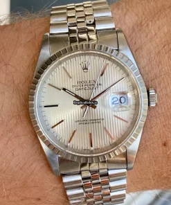 Pleasing Replica Rolex Datejust 16220 Caliber 3135 Automatic Movement 36mm Steel Case Mens/unisex Watch