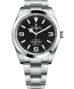 1:1 Fake Rolex Explorer 214270 Caliber 3132 Automatic Movement 39mm Steel Case Mens/unisex Watch