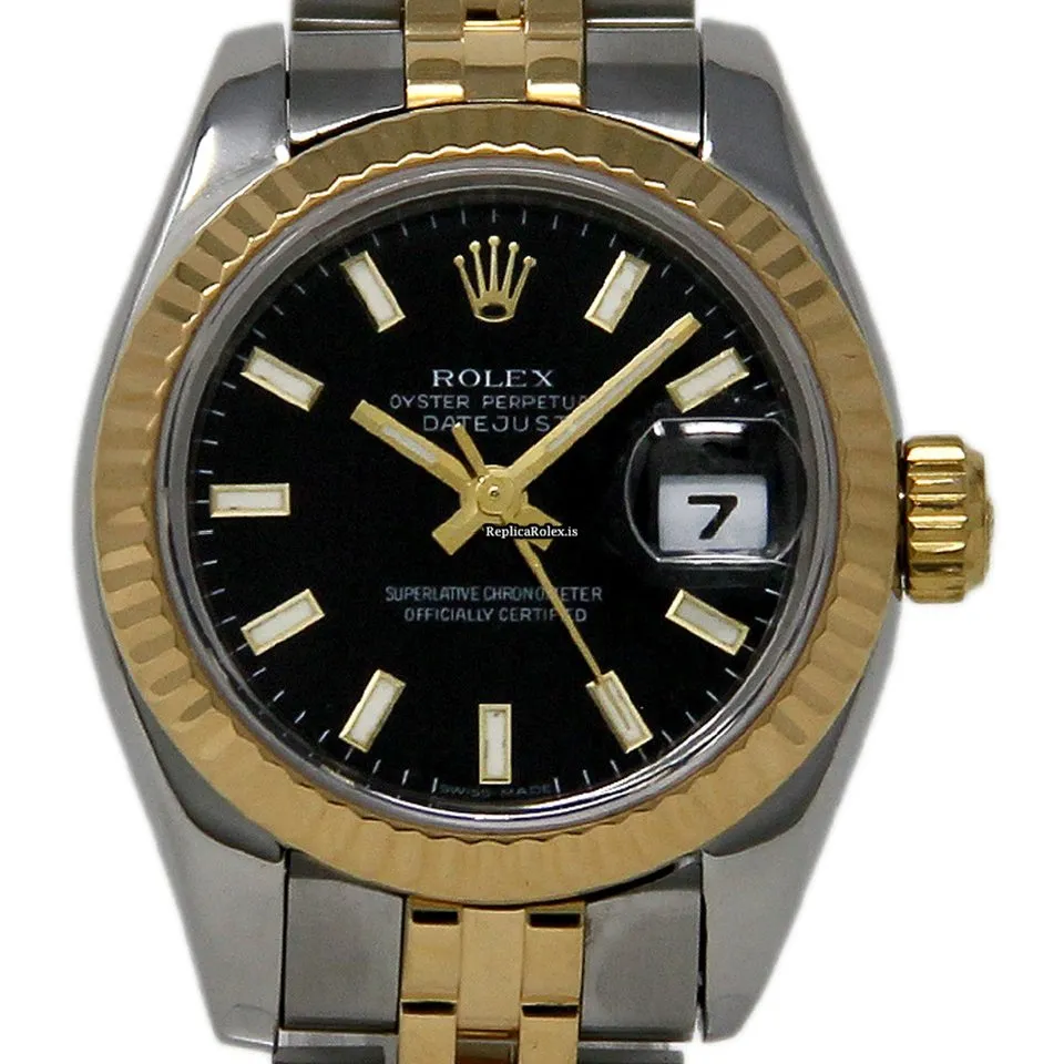 Appealing Clone Rolex Lady-datejust 179173 Caliber 2235 Automatic Movement 26mm Steel Case Womens Watch