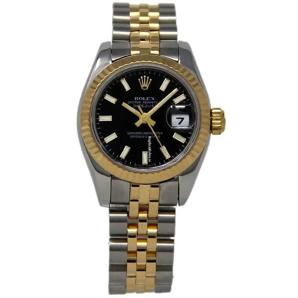 Appealing Clone Rolex Lady-datejust 179173 Caliber 2235 Automatic Movement 26mm Steel Case Womens Watch - Image 2