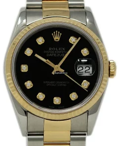 Pleasing Fake Rolex Datejust 16233 Automatic Movement 36mm Steel Case Mens/unisex Watch