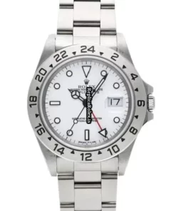 Perfect Fake Rolex Explorer II 16570 Caliber 3185 Automatic Movement 40mm Steel Case Watch
