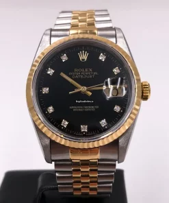 Durable Copies Rolex Datejust 16233 Caliber 3135 Automatic Movement 36mm Gold/steel Case Mens/unisex Watch