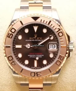 Superior Replica Rolex Yacht-master 37 268621 Automatic Movement 37mm Gold/steel Case Mens/unisex Watch