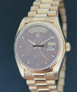 Amazing Knockoff Rolex Day-date 36 18038 Automatic Movement 36mm Yellow Gold Case Mens/unisex Watch