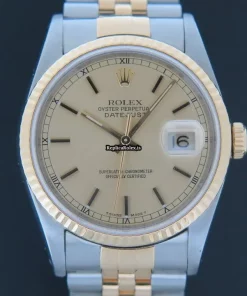 Unique Replicas Rolex Datejust 16233 Automatic Movement 36mm Gold/steel Case Mens/unisex Watch