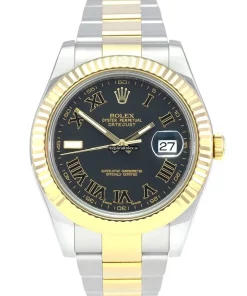 Swiss Copy Rolex Datejust II 116333 Caliber 3136 Automatic Movement 41mm Gold/steel Case Mens/unisex Watch