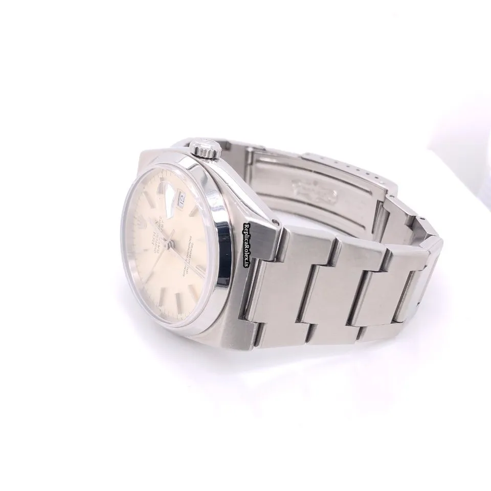 Amazing Fake Rolex Datejust Oysterquartz 17000 Caliber 5035 Quartz Movement 36x42mm Steel Case Mens/unisex Watch - Image 11