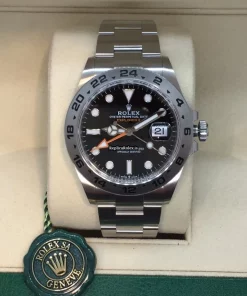 Popular Replica Rolex Explorer II 226570 Caliber 3285 Automatic Movement 42x49.5mm Steel Case Mens/unisex Watch