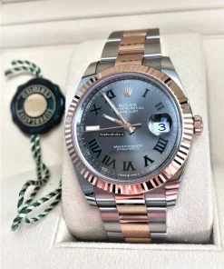 Luxury Fake Rolex Datejust II 126331 Caliber 3235 Automatic Movement 41mm Gold/steel Case Mens/unisex Watch