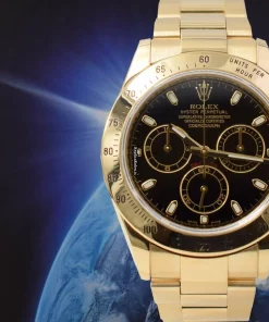 Special Replica Rolex Daytona 116528 Caliber 4130 Automatic Movement 40mm Yellow Gold Case Mens/unisex Watch