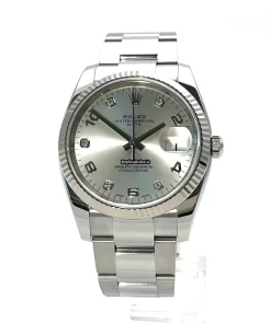 Excellent Replica Rolex Oyster Perpetual Date 115234 Caliber 3135 Automatic Movement 34mm Steel Case Womens Watch