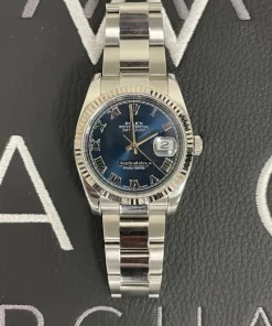 Nice Clone Rolex Datejust 116234 Caliber 3135 Automatic Movement 36mm White Gold Case Mens/unisex Watch