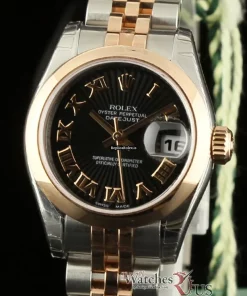 Swiss Fake Rolex Lady-datejust 179161 Caliber 2235 Automatic Movement 26mm Steel Case Womens Watch